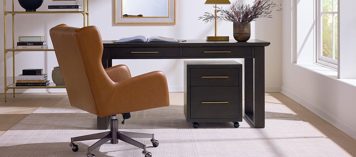 HomeWork swivel chair and desk