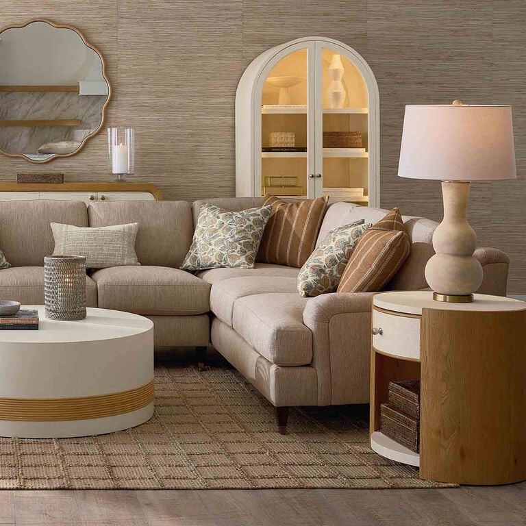 Upholstered sectional